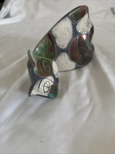 Statuina gatto raku astratta - gatto,