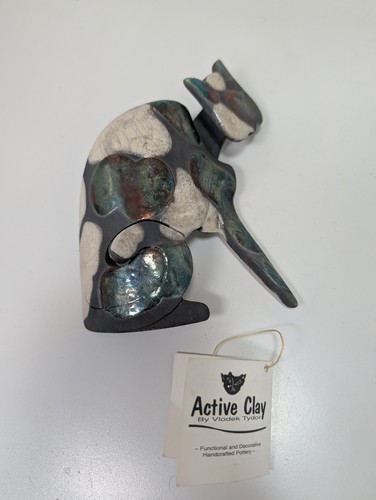 Statuina gatto astratto mcm - gatto,